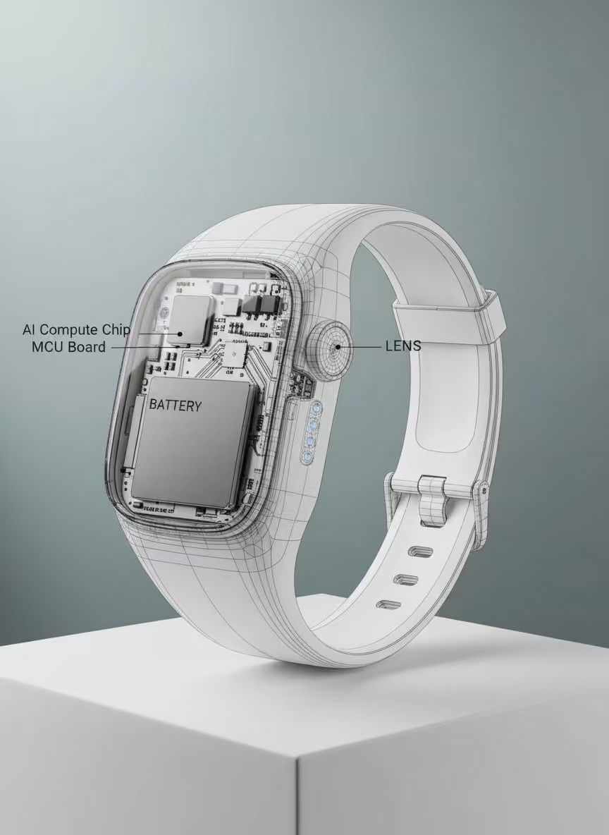 手亿智能腕带原型机